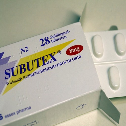 Subutex buprenorphine 8mg IR packaging
