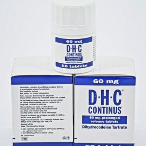 Dihydrocodeine Continus 60mg uses dosage UK
